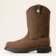 Ariat Men's RigTek Composite Toe Waterproof Wellington Work Boot - Oily Distressed Brown - 10035988 - Overlook Boots