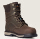Ariat Women's Riveter CSA Glacier Grip 8" Composite Toe Waterproof 400G Insulated Puncture Resistant Work Boot - Dark Brown - 10036707 5.5 / Medium / Brown - Overlook Boots