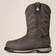 Ariat Women's Riveter CSA Glacier Grip Pull-On Composite Toe Waterproof 400G Insulated Puncture Resistant Work Boot - Dark Storm - 10036708 - Overlook Boots