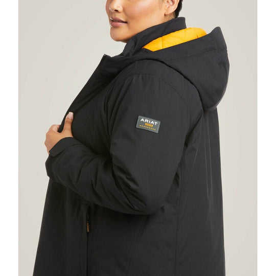 Ariat Women's Rebar Storm Fighter 2.0 Waterproof Jacket Black - 10037606 - Overlook Boots