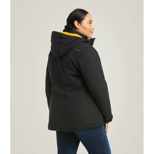 Ariat Women's Rebar Storm Fighter 2.0 Waterproof Jacket Black - 10037606 - Overlook Boots