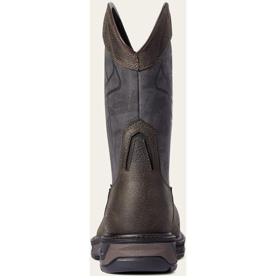 Ariat Men's WorkHog XT Incognito Carbon Toe Slip Resistant Work Boot - Iron Coffee - 10038223 - Overlook Boots