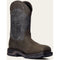 Ariat Men's WorkHog XT Incognito Carbon Toe Slip Resistant Work Boot - Iron Coffee - 10038223 7 / Medium / Brown - Overlook Boots