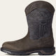 Ariat Men's WorkHog XT Incognito Carbon Toe Slip Resistant Work Boot - Iron Coffee - 10038223 - Overlook Boots