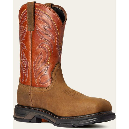 Ariat Men's WorkHog Xt Cotton Western Work Boot - Earth - 10038316 7 / Medium / Brown - Overlook Boots