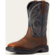 Ariat Men's WorkHog XT Cottonwood Soft Toe Slip Resistant Work Boot - Brown Oiled Rowdy - 10038320 - Overlook Boots