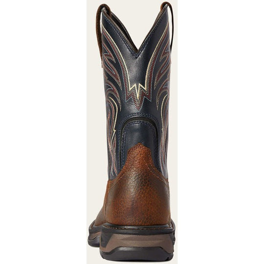 Ariat Men's WorkHog XT Cottonwood Soft Toe Slip Resistant Work Boot - Brown Oiled Rowdy - 10038320 - Overlook Boots