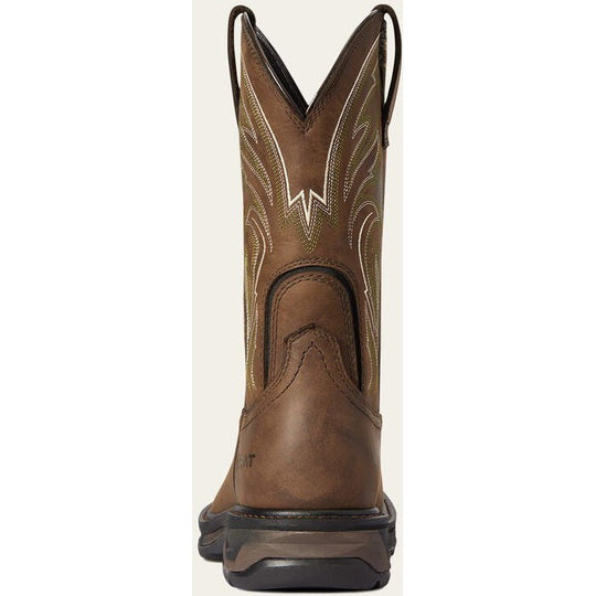 Ariat Men's WorkHog XT Cottonwood Soft Toe Slip Resistant Work Boot - Distressed Brown - 10038321 - Overlook Boots