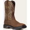 Ariat Men's WorkHog XT Cottonwood Soft Toe Slip Resistant Work Boot - Distressed Brown - 10038321 7 / Medium / Brown - Overlook Boots