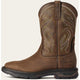 Ariat Men's WorkHog XT Cottonwood Soft Toe Slip Resistant Work Boot - Distressed Brown - 10038321 - Overlook Boots