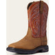 Ariat Men's WorkHog XT Cottonwood Soft Toe Slip Resistant Work Boot - Dark Earth - 10038323 - Overlook Boots