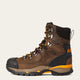 Ariat Men's Endeavor 8" Carbon Toe Waterproof Work Boot - Chocolate Brown - 10038373 - Overlook Boots