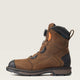 Ariat Men's WorkHog XT BOA 8" Carbon Toe Waterproof Slip Resistant Work Boot - Chocolate Brown - 10038922 - Overlook Boots