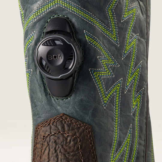 Ariat Men's WorkHog XT BOA Carbon Toe Waterproof Slip Resistant Work Boot - Bruin Brown - 10038924 - Overlook Boots