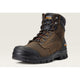 Ariat Men's Treadfast 6" Soft Toe Waterproof Slip Resistant Work Boot - Brown - 10040266 - Overlook Boots