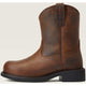 Ariat Women's Fatbaby Pull-On Steel Toe Slip Resistant Work Boot - Distressed Brown - 10040431 - Overlook Boots