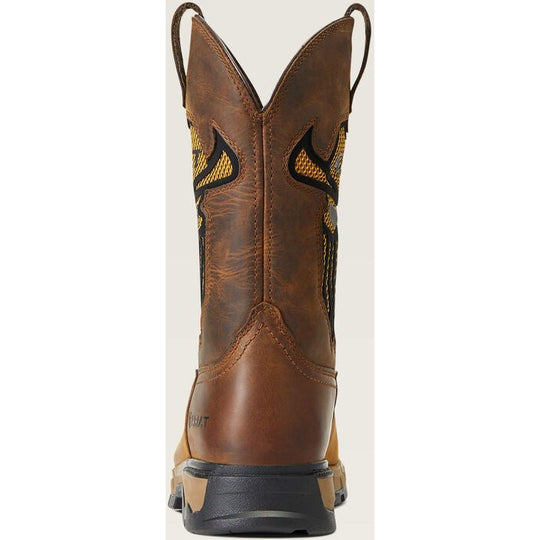 Ariat Men's Rebar Flex VentTEK Soft Toe Incognito Western Work Boot - Dark Earth - 10040436 - Overlook Boots