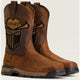 Ariat Men's Rebar Flex VentTEK Soft Toe Incognito Western Work Boot - Dark Earth - 10040436 - Overlook Boots