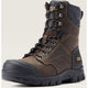 Ariat Men's Treadfast 8" Soft Toe Waterproof Slip Resistant Work Boot - Dark Brown - 10042484 - Overlook Boots