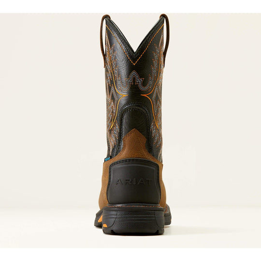 Ariat Men's WorkHog XTR 11" Composite Toe Waterproof CSA Puncture Resistant Work Boot - Rye Brown/Black - 10042491 - Overlook Boots