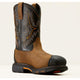 Ariat Men's WorkHog XTR 11" Composite Toe Waterproof CSA Puncture Resistant Work Boot - Rye Brown/Black - 10042491 - Overlook Boots