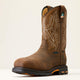 Ariat Men's WorkHog CSA Composite Toe Waterproof Insulated Work Boot - Bruin Brown - 10042552 - Overlook Boots
