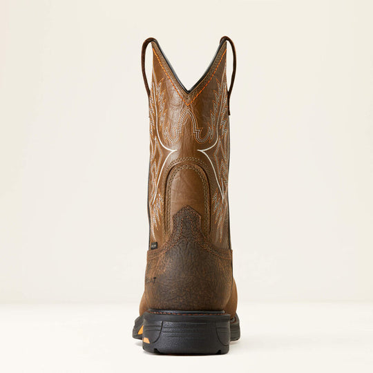 Ariat Men's WorkHog CSA Composite Toe Waterproof Insulated Work Boot - Bruin Brown - 10042552 - Overlook Boots