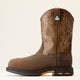 Ariat Men's WorkHog CSA Composite Toe Waterproof Insulated Work Boot - Bruin Brown - 10042552 - Overlook Boots
