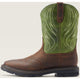 Ariat Men's Sierra Shock Shield Western Work Boot -Brown- 10042555  - Overlook Boots