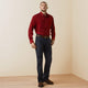 Ariat Men's Flame Resistant Air Inherent Work Shirt Red - 10043084 - Overlook Boots