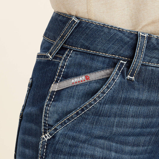 Ariat Perfect Rise DuraLight Jeans para Mujer, Resistentes al Fuego (FR), Rectos, Elásticos - 10043155 - Imagen 6