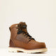Ariat Men's Rebar Lift 6" Composite Toe Waterproof Work Boot - Distressed Brown - 10046876 - Overlook Boots