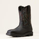 Ariat Men's Sierra Shock Shield Steel Toe Slip Resistant Work Boot - Black - 10046929 - Overlook Boots
