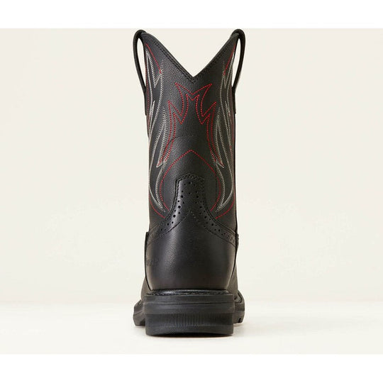 Ariat Men's Sierra Shock Shield Steel Toe Slip Resistant Work Boot - Black - 10046929 - Overlook Boots