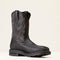 Ariat Men's Sierra Shock Shield Steel Toe Slip Resistant Work Boot - Black - 10046929 7 / Medium / Black - Overlook Boots