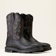 Ariat Men's Sierra Shock Shield Steel Toe Slip Resistant Work Boot - Black - 10046929 - Overlook Boots