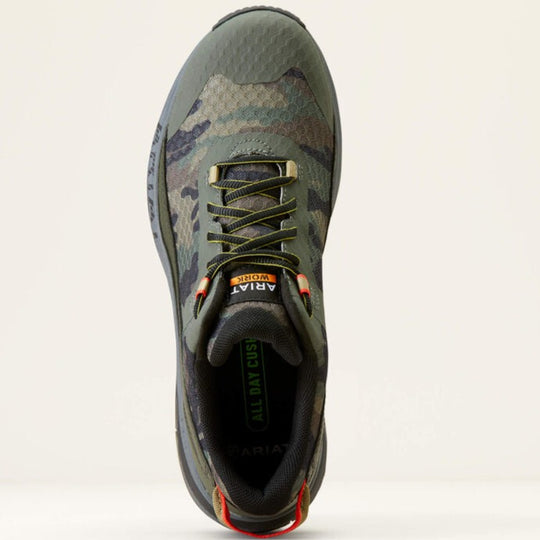 Ariat Men's Outpace Shift Composite Toe Slip Resistant Work Shoe - Camo - 10047025 - Overlook Boots