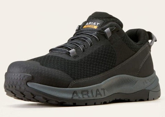 Ariat Men's Outpace Shift Composite Toe Slip Resistant Work Shoe - Black - 10047026 - Overlook Boots