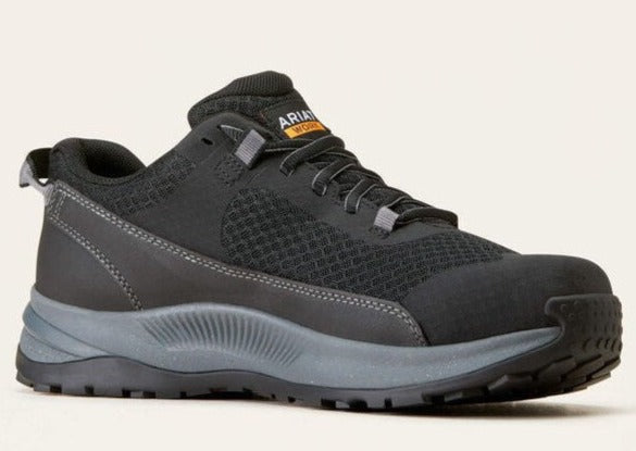 Ariat Men's Outpace Shift Composite Toe Slip Resistant Work Shoe - Black - 10047026 7 / Medium / Black - Overlook Boots