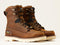 Ariat Men's Rebar Lift 8" Soft Toe Waterproof Work Boot - Distressed Brown - 10047029 6 / Medium / Brown - Overlook Boots