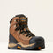 Ariat Men's Endeavor 6" Soft Toe Waterproof Lace-Up Work Boot- Brown- 10050826 7 / Medium / Brown - Overlook Boots