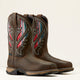 Ariat Women's Anthem VentTEK 10" Composite Toe Waterproof Work Boot - Dark Chocolate/Serape - 10050827 5.5 / Medium / Brown - Overlook Boots