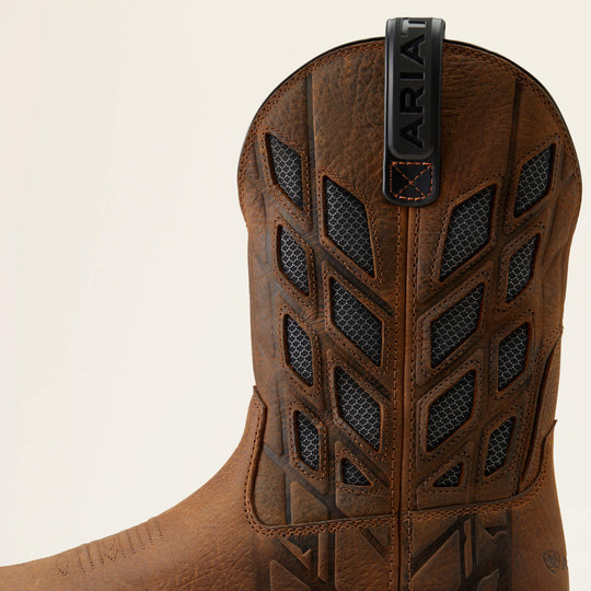 Ariat Men's Big Rig Tread VentTEK 11" Composite Toe Work Boot - Earth/Graphite - 10050834 - Overlook Boots