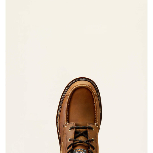 Ariat Men's Rebar Lift 5.5" Composite Toe Chukka Work Boot- Brown- 10050837 - Overlook Boots