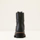 Ariat Men's Logger Shock Shield 8" Soft Toe Waterproof Lace-Up Work Boot - Black - 10050842 - Overlook Boots
