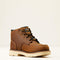 Ariat Men's Rebar Lift 5" Soft Toe Waterproof Chukka Work Boot- Brown- 10050846 6 / Medium / Brown - Overlook Boots