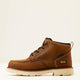 Ariat Men's Rebar Lift 5" Soft Toe Waterproof Chukka Work Boot- Brown- 10050846 - Overlook Boots