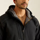 Ariat Men's Rebar Sherpa Stretch Canvas Softshell Jacket Black - 10052112 - Overlook Boots