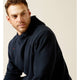 Ariat Primo Fleece 2.0 Sudadera con Capucha para Hombre, Repelente al Agua, Resistente al Fuego (FR) - Azul Marino - 10053042 - Imagen 4