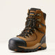Ariat Men's Endeavor 8" Carbon Toe Waterproof Insulated Work Boot -Brown- 10053571 - Overlook Boots